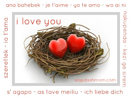 say i love you in other languages
