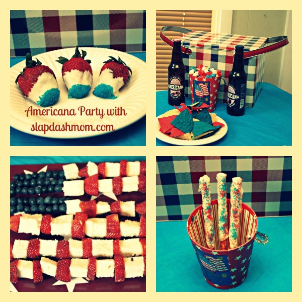 world market americana themed party