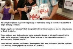 sara palin chick fil a