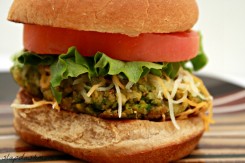 Spinach and Chickpea Veggie Burger Recipe