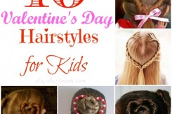 unique Valentine's Day Hairstyles for Kids