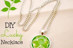 Glass Pendant Necklace Tutorial