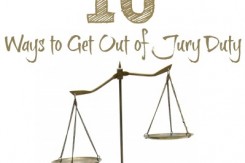 Ways to Get Out of Jury Duty
