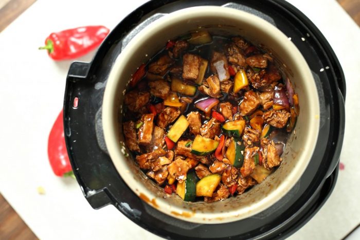 Kung Pao Chicken in the Instant Pot