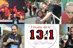 half marathon finish