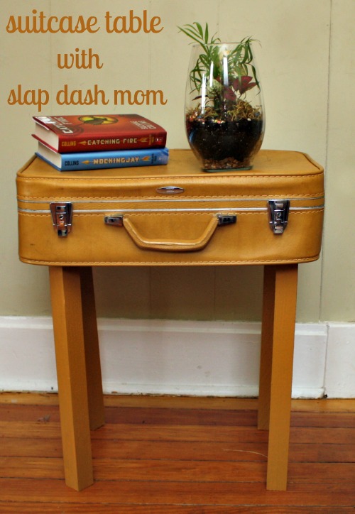 DIY Suitcase Table