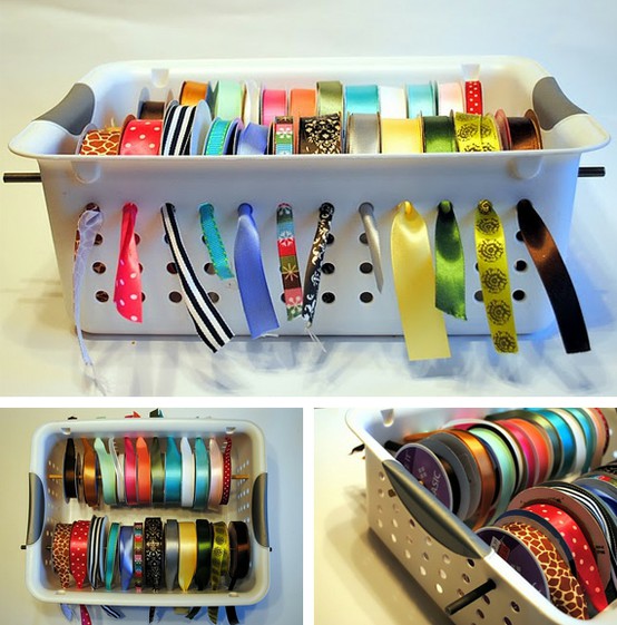how to organize ribbon