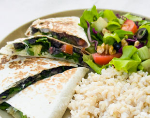 black bean quesadilla recipe