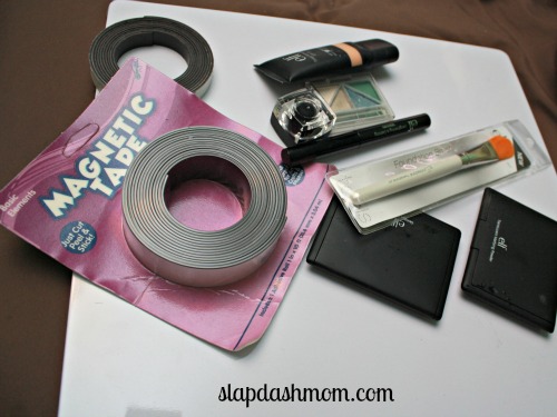 magnetic makeup board tutorial diy