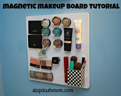 Magnetic Makeup Board Tutorial