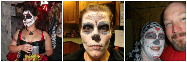 Sugar Skull Halloween Makeup