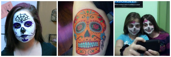 sugar skull tattoos