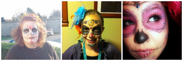 Sugar Skull Halloween Makeup