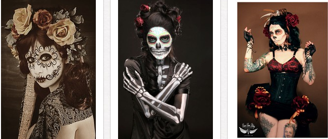 sugar skull halloween costume ideas