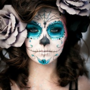 halloween sugar skull makeup