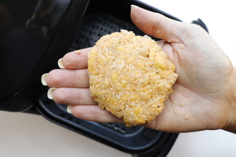Buffalo Quinoa Fritters Recipe