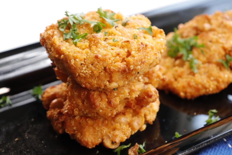 Buffalo Quinoa Fritters Recipe