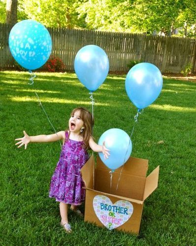 Gender reveals are exciting and fun, especially if older siblings are involved! Let older siblings in on the reveal with one of these ideas!