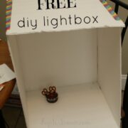 diy lightbox