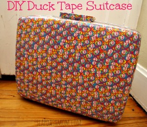 how to make a duct tape suitcase