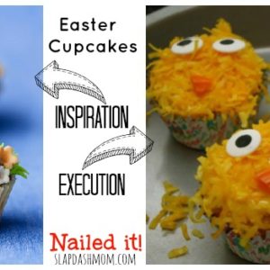 Easter Cupcakes: Nailed It