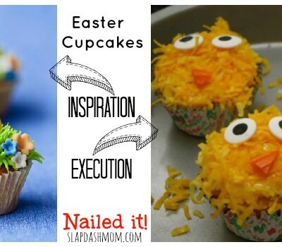 Easter Cupcakes: Nailed It