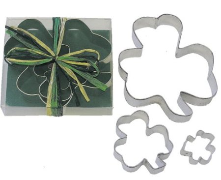 shamrock cookie cutter set