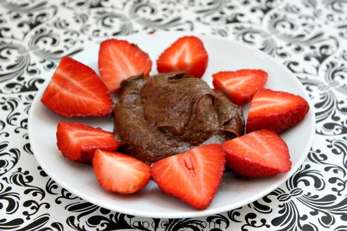 Chocolate Avocado Fruit Dip