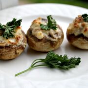Feta Stuffed Mushrooms Recipe
