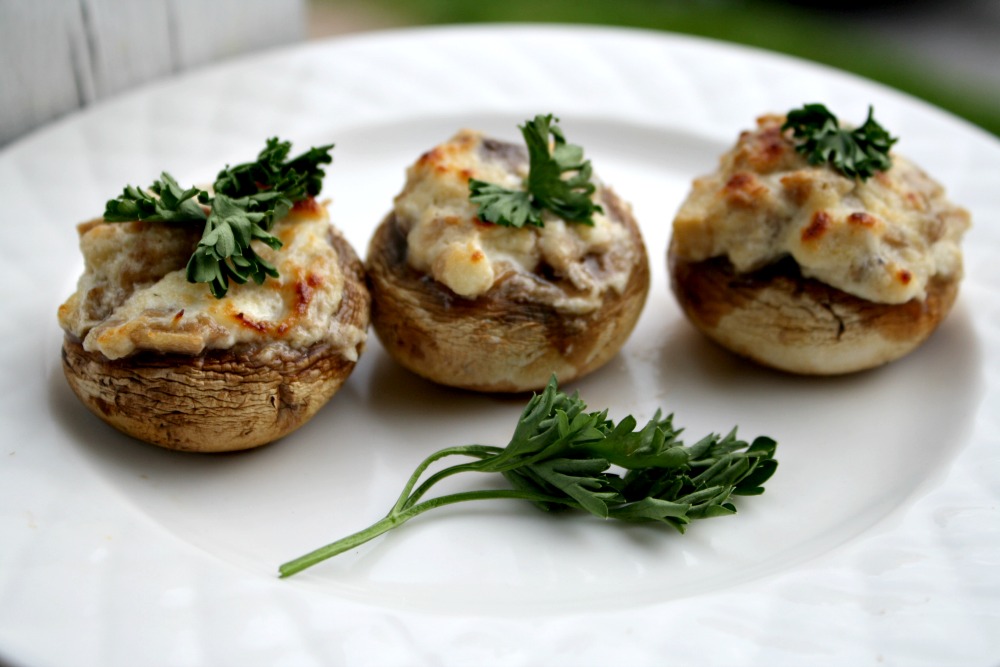 Feta Stuffed Mushrooms Recipe: 3 Weight Watchers Smartpoints