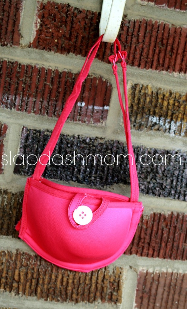 DIY No Sew Bra Purse Tutorial