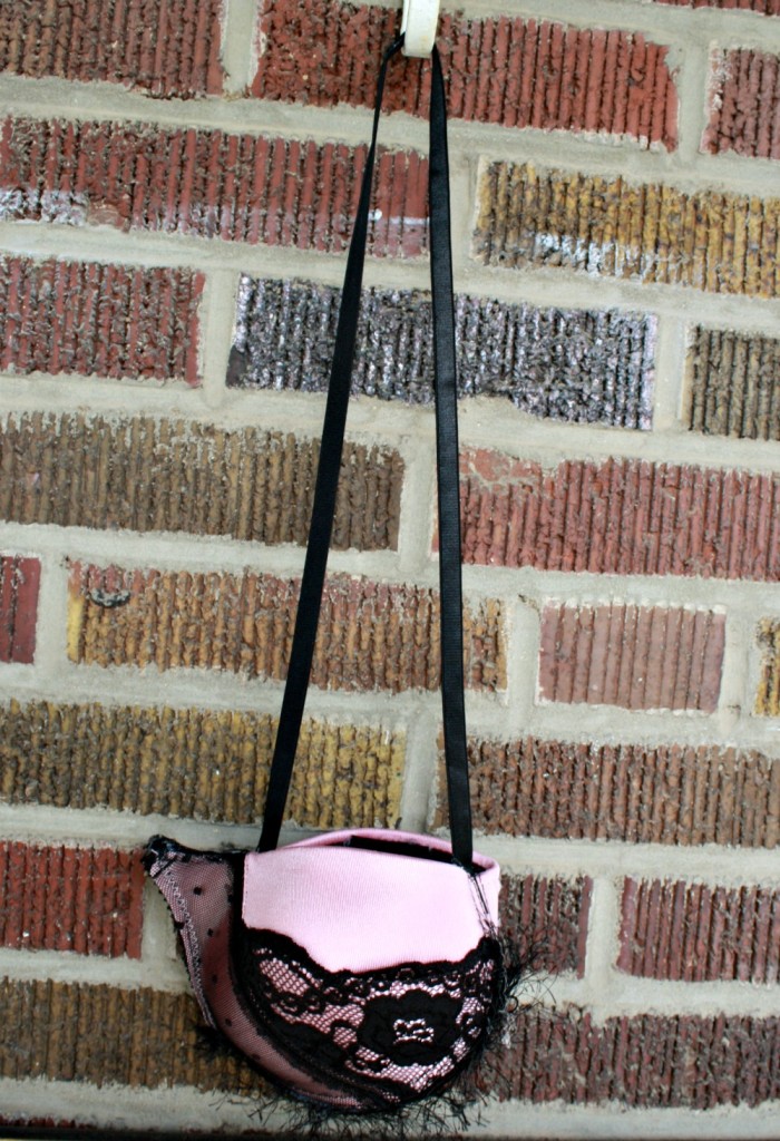 Black Bra Purse