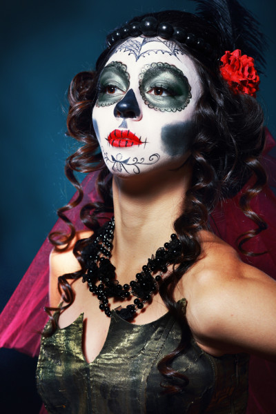 Sugar Skull Halloween Makeup Inspiration Photos