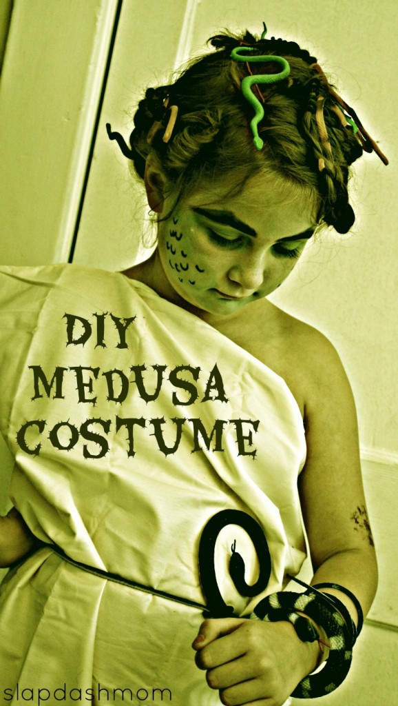 Easy 3 Medusa Costume And Makeup Tutorial