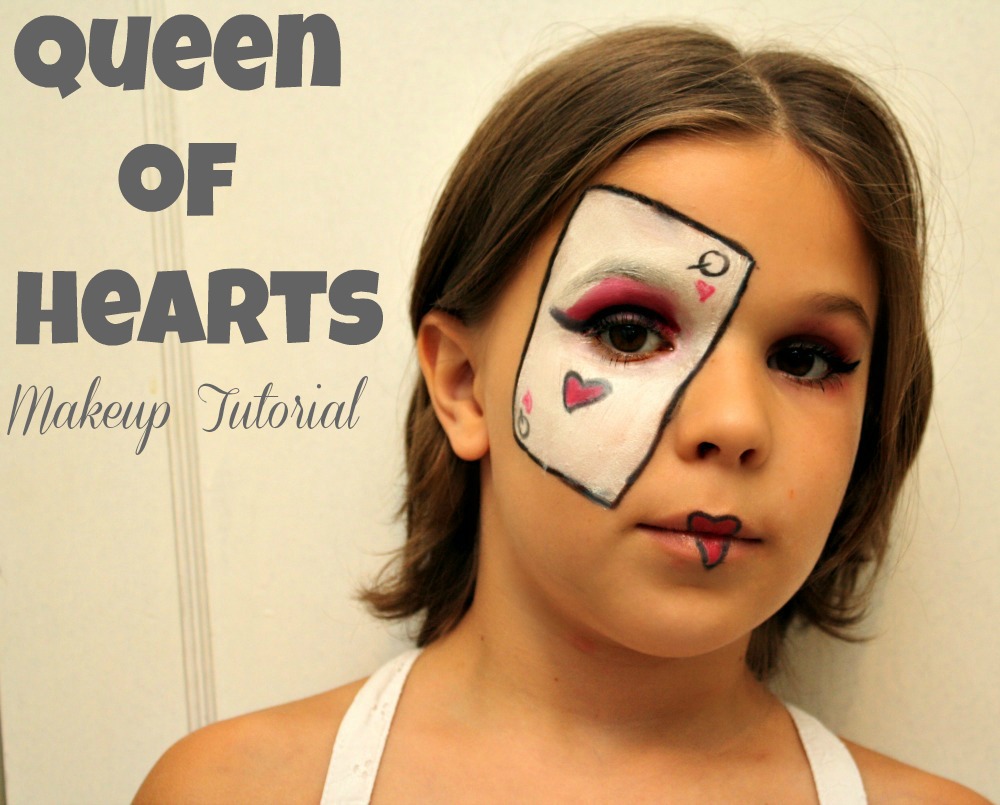 queen of hearts makeup