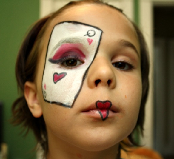 queen of hearts makeup