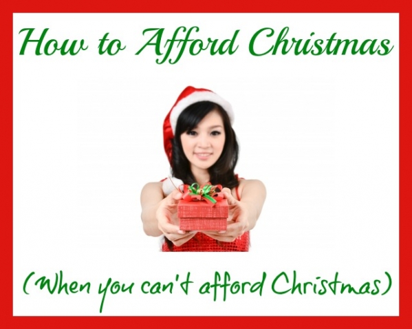 how to afford christmas