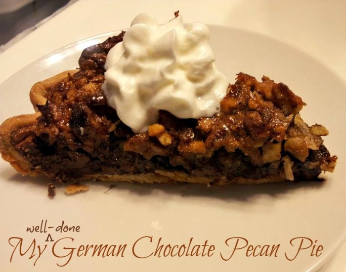 German Chocolate Pecan Pie Recipe
