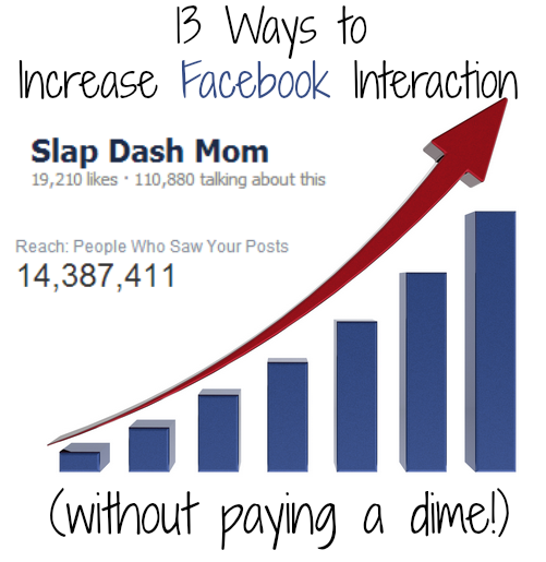 Ways to Increase Facebook Interaction