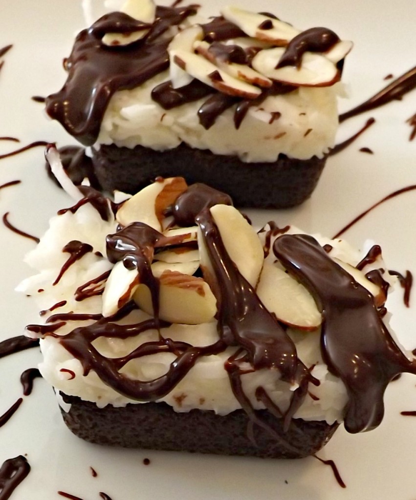 Almond Joy Brownie Bites Recipe