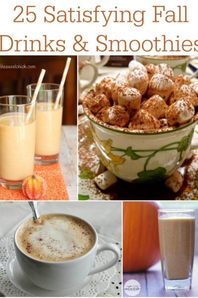 Fall Drinks and Smoothies