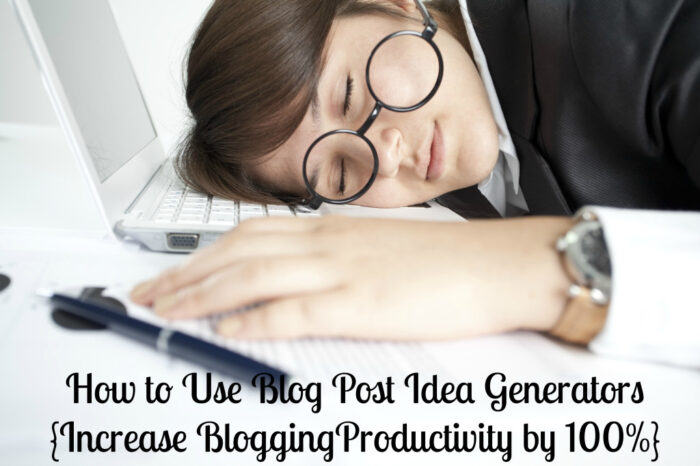 Blog Post Idea Generators