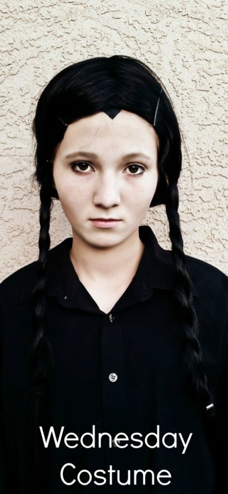 how to do wednesday addams makeup