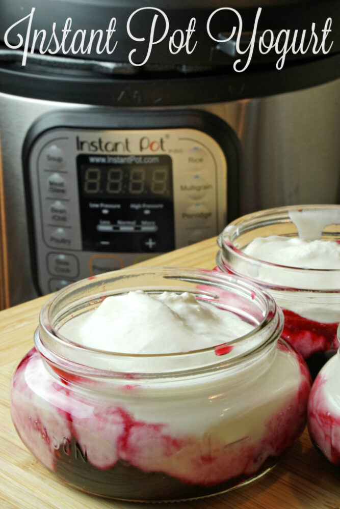 Homemade Yogurt in the Instapot 