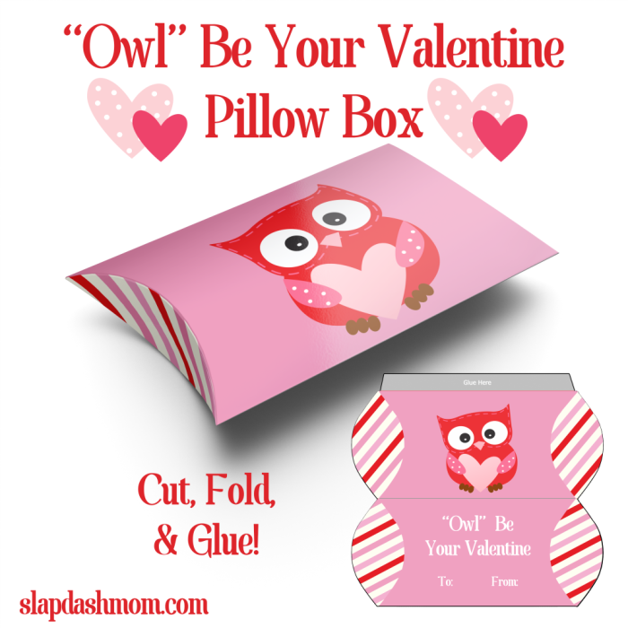 Free Printable Valentine's Day Treat Box