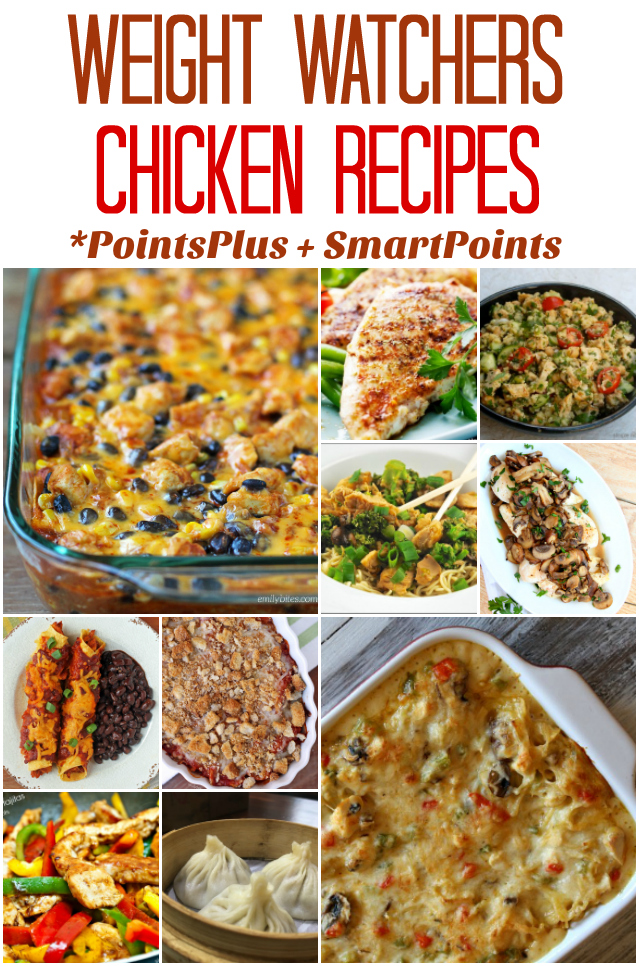 Weight Watchers Friendly Chicken Recipes With Pointsplus And Smartpoint Values Slap Dash Mom