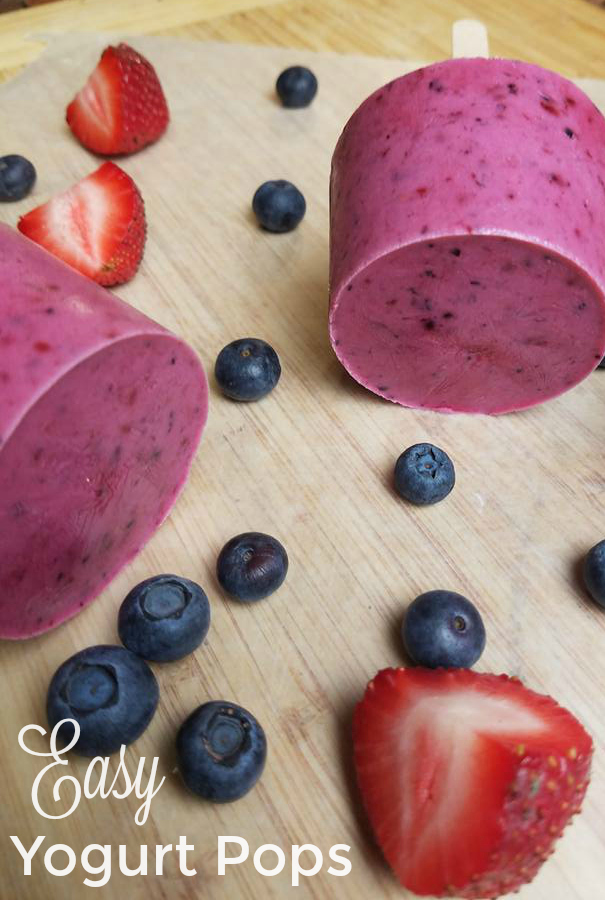 Easy Yogurt Fruit Pops