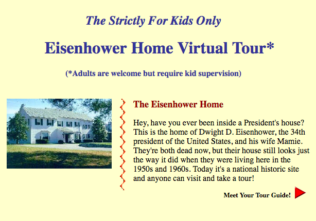 Eisenhower Home Virtual Tour