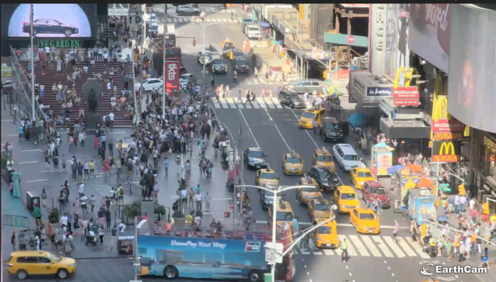 live streaming times square