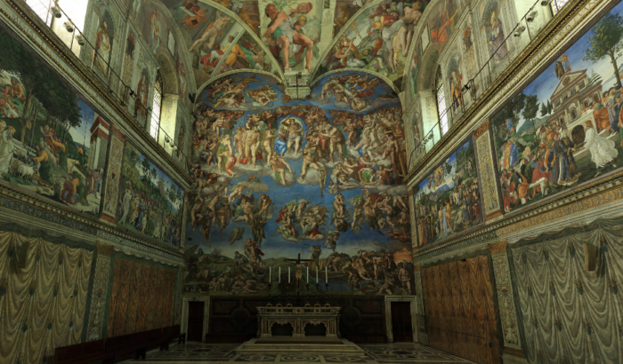 sistine chapel virtual tour